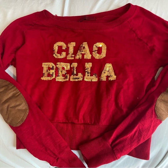Kaos Bella Off the Shoulder Sweater - Picture 1 of 4